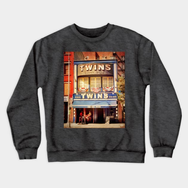 Twins pub Crewneck Sweatshirt by pvjaffe